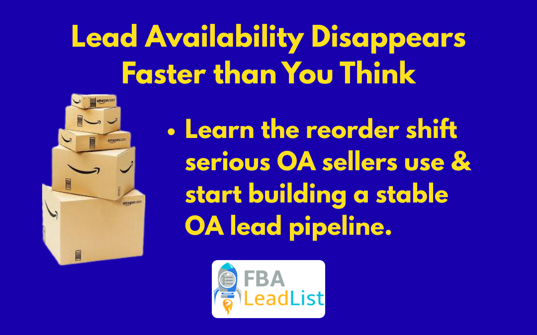 Reorder Discipline Is What Separates Stable OA Revenue From Constant Stockouts